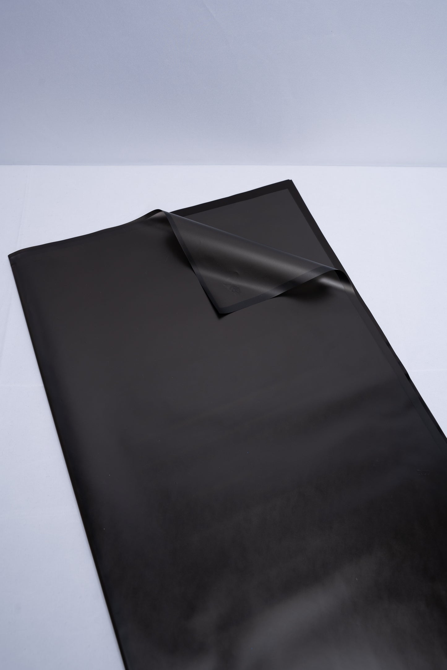 Black Trim Transparent Paper